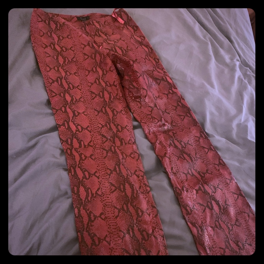 Leather pants